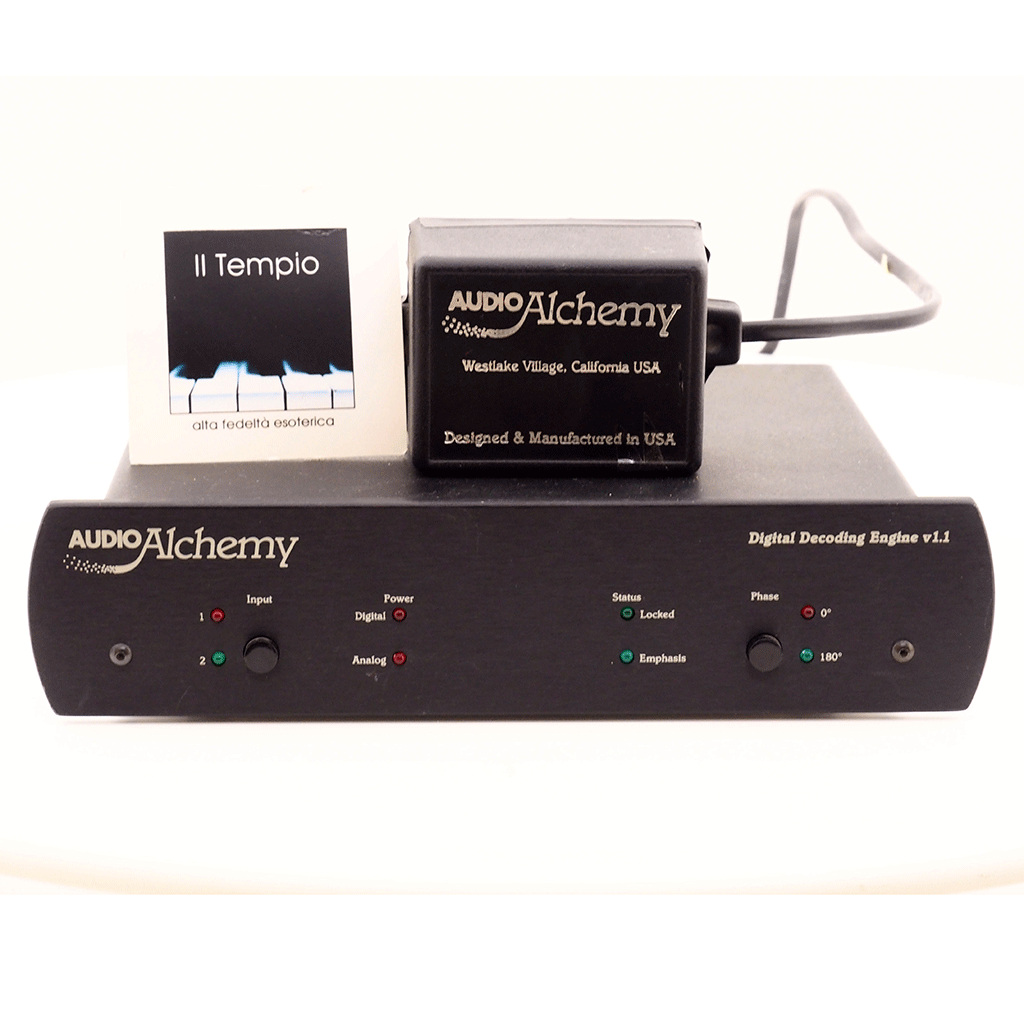 Audio Alchemy DAC Stato Solido Digital Decoding Engine v1.1 Il